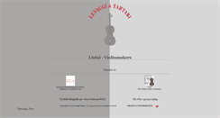 Desktop Screenshot of levaggi-tartari.com